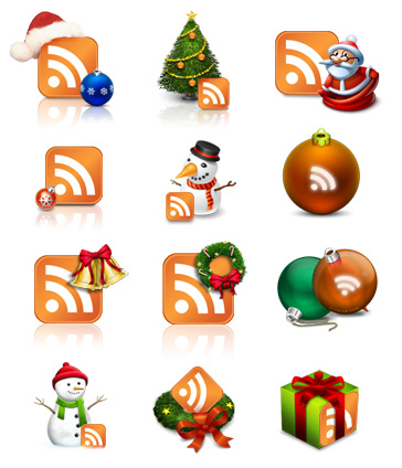 Christmas rss icons[1]